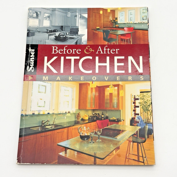 Home Kitchen Bathroom Decorating Makeover Books Before and After Sunset Lot of 2 - Picture 4 of 5